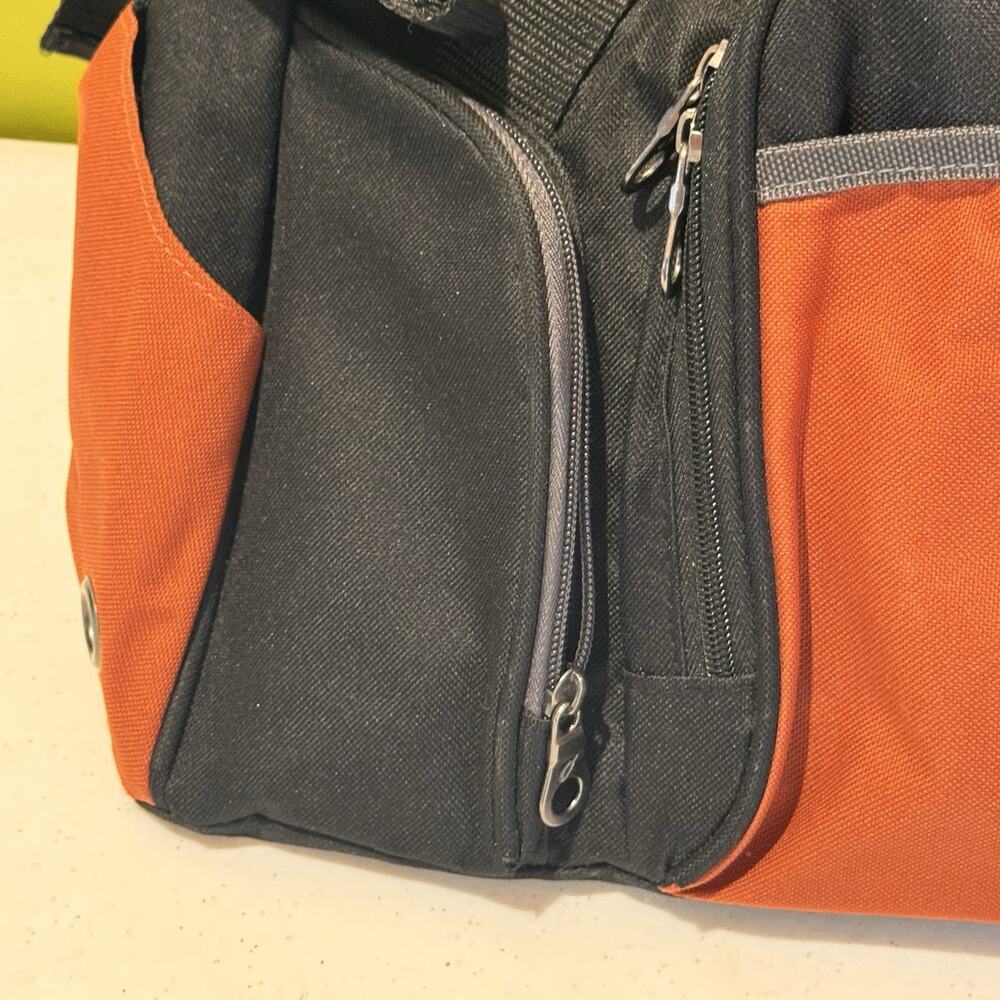 Train Collectors Association TCA Duffle Bag Gemline Orange Black - Picture 4 of 12
